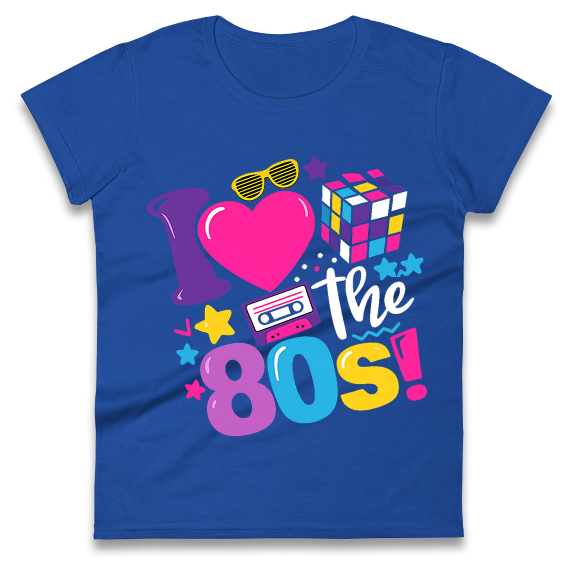 I Love The 80's Ladies T Shirt 