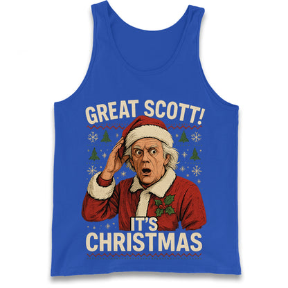 Back to the Future Doc Brown Tank Top