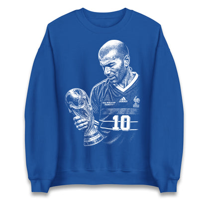 Zidane France Footballer Jumper