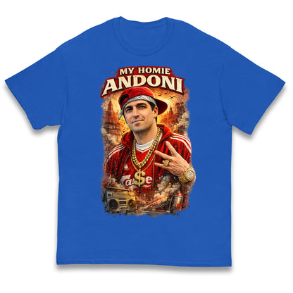 My Homie Andoni Iraola Liverpool Football Kids Tee