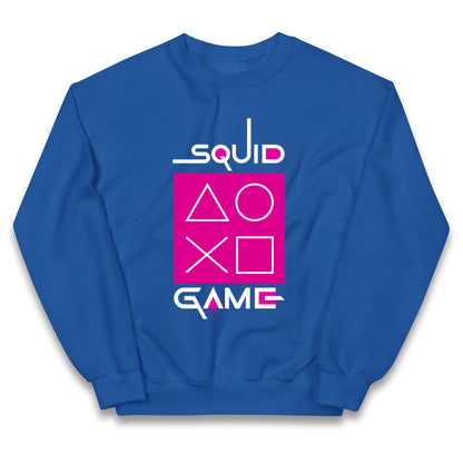 Squid Game Shapes kids Jumper