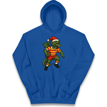 Catalans Dragons Christmas Kids Hoodie