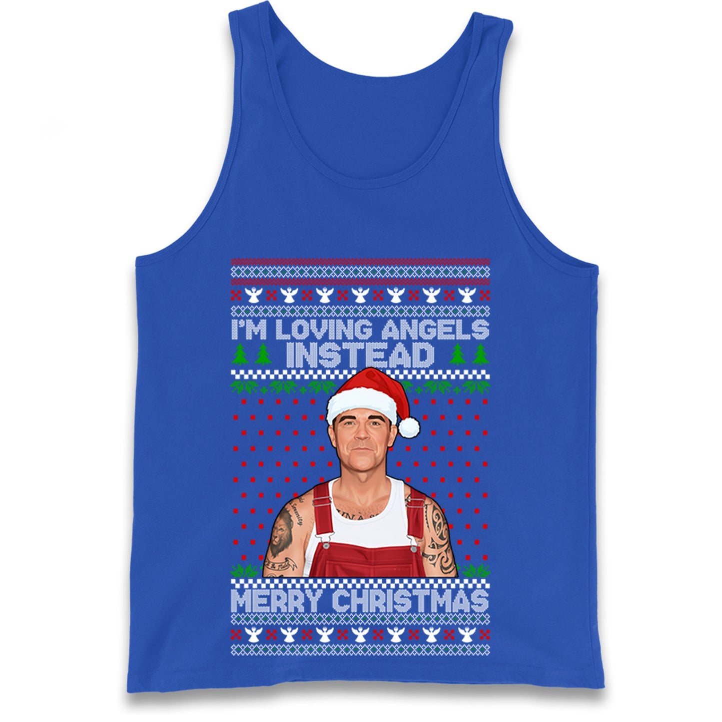 Robbie Williams Christmas Tank Top