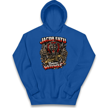 Jacob Fatu The Samoan Werewolf Kids Hoodie