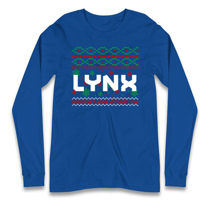 Lynx Christmas Longsleeve T Shirt