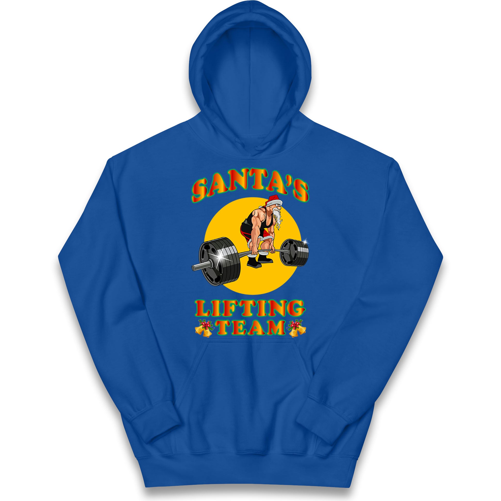bodybuilding gym christmas hoodie