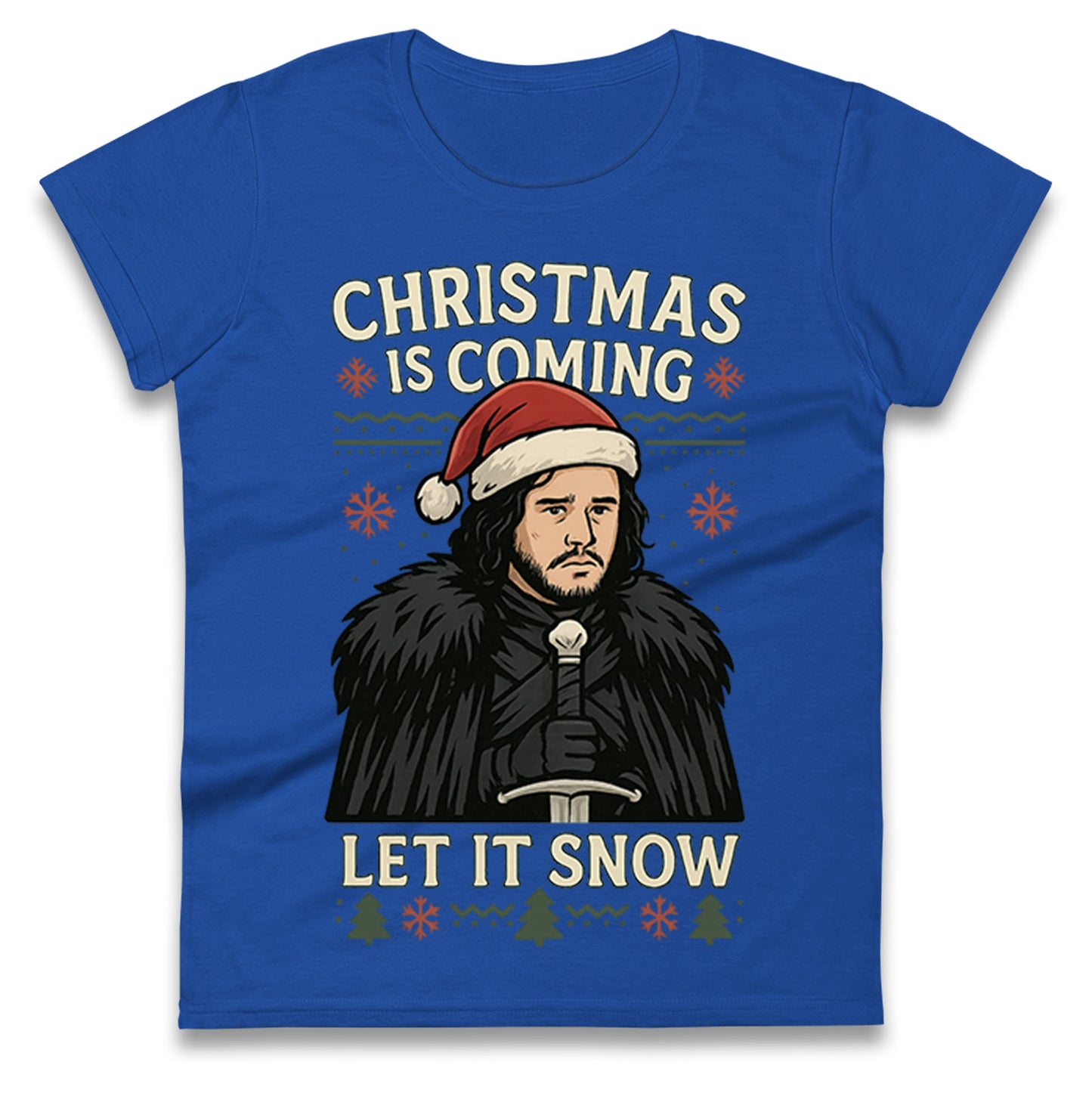 Game of Thrones Christmas Ladies T Shirt