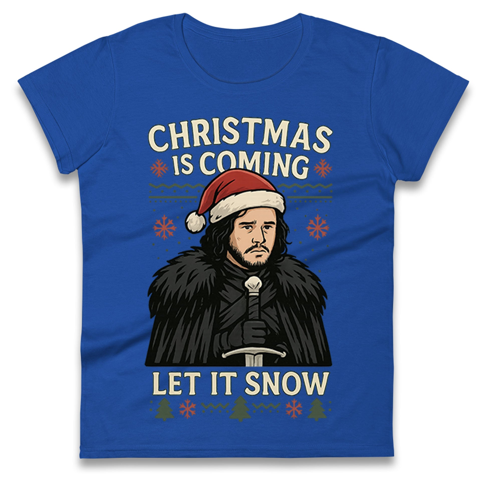 Game of Thrones Christmas Ladies T Shirt