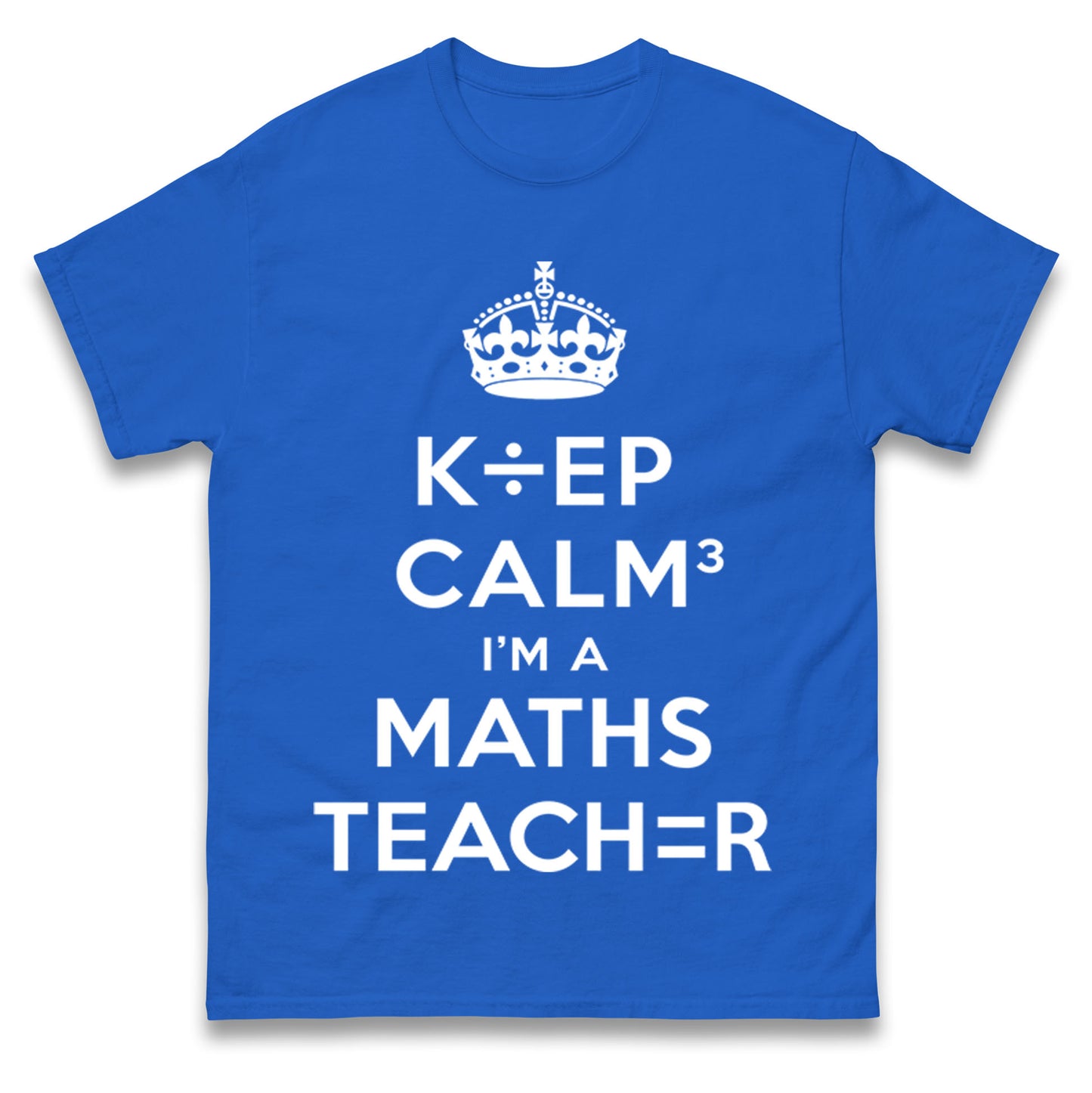 Keep Calm I’m A Maths Teacher T Shirt