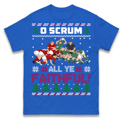 O Come All ye Faithfull T Shirt