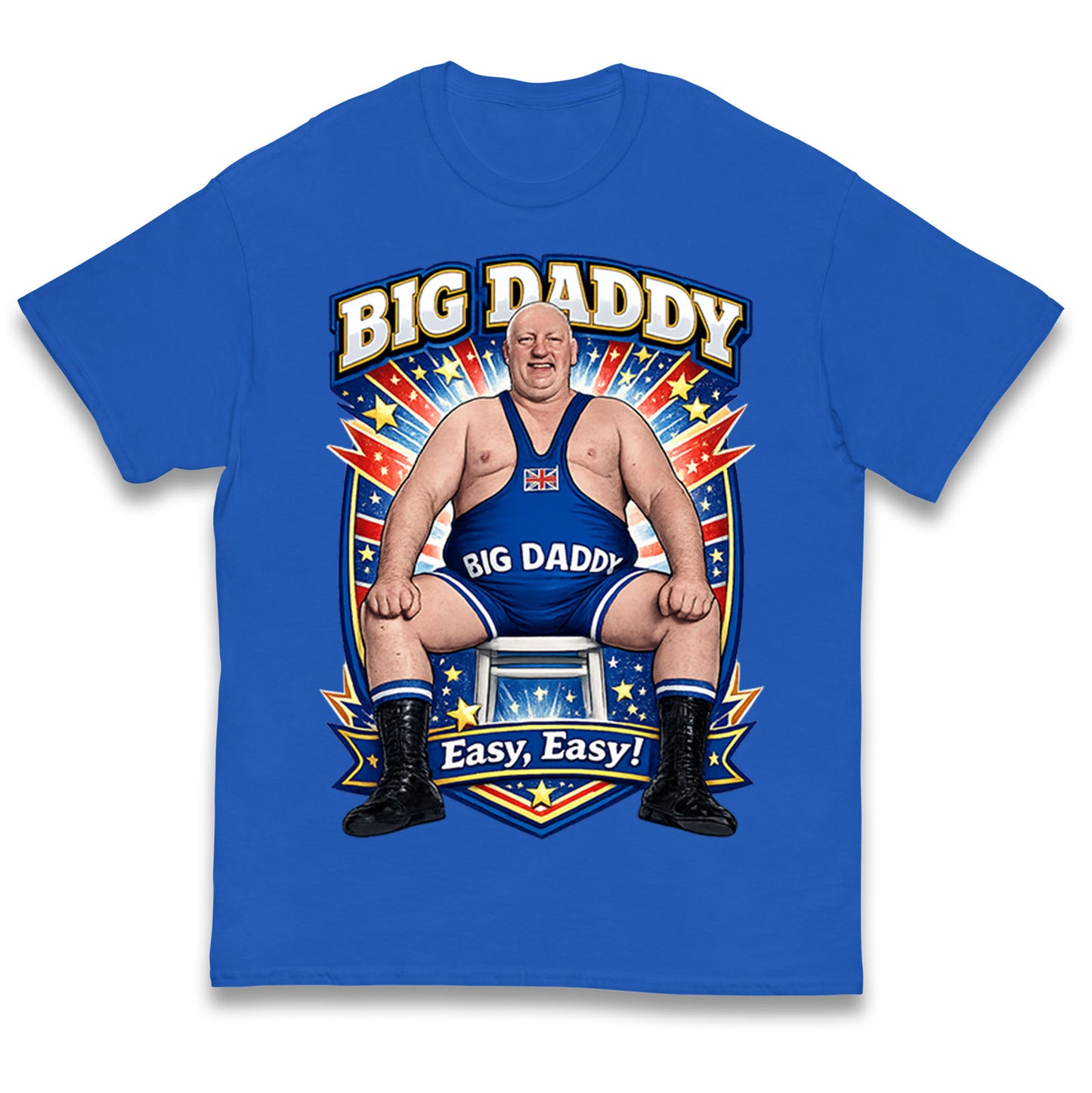Big Daddy UK Wrestling Kids T Shirt