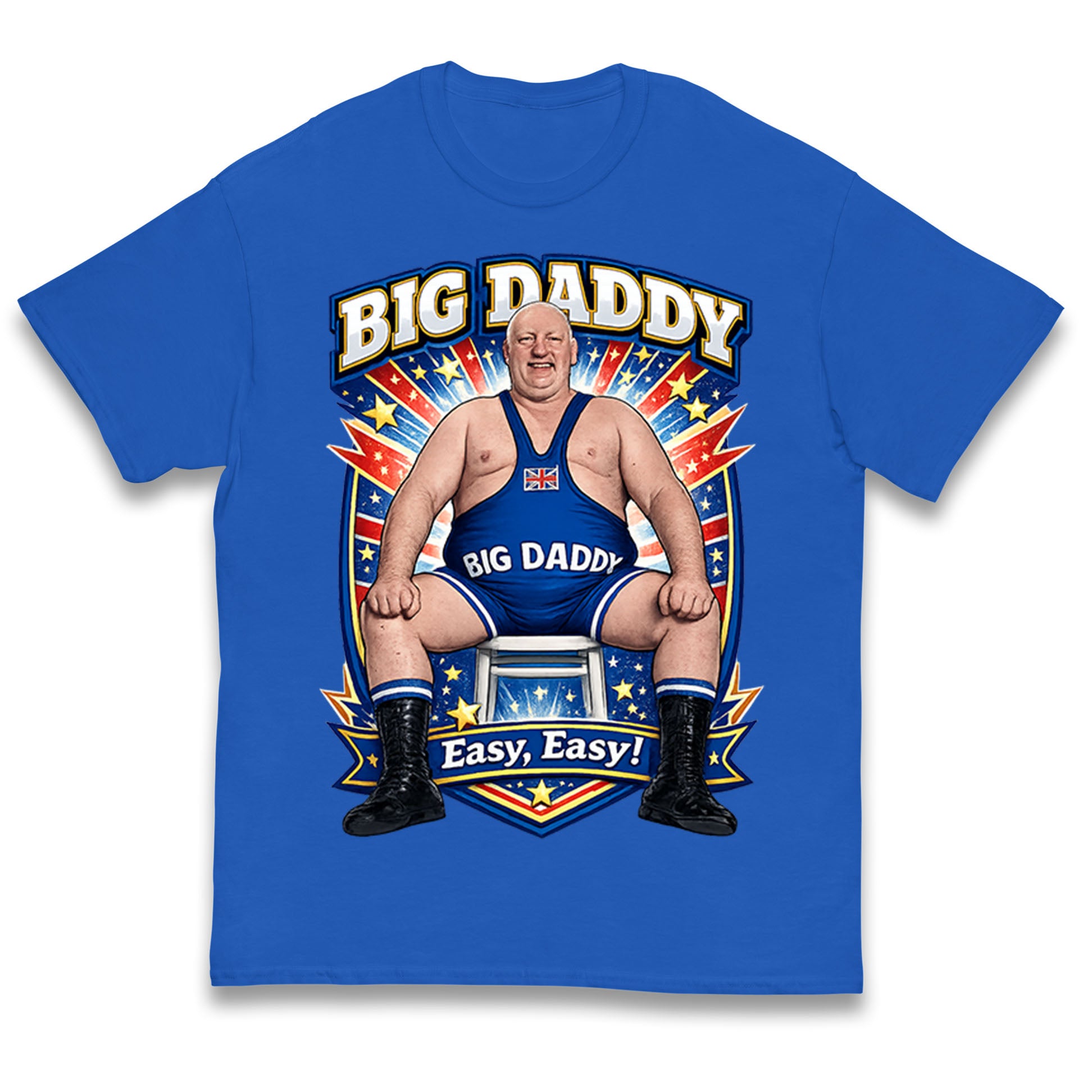 Big Daddy UK Wrestling Kids T Shirt