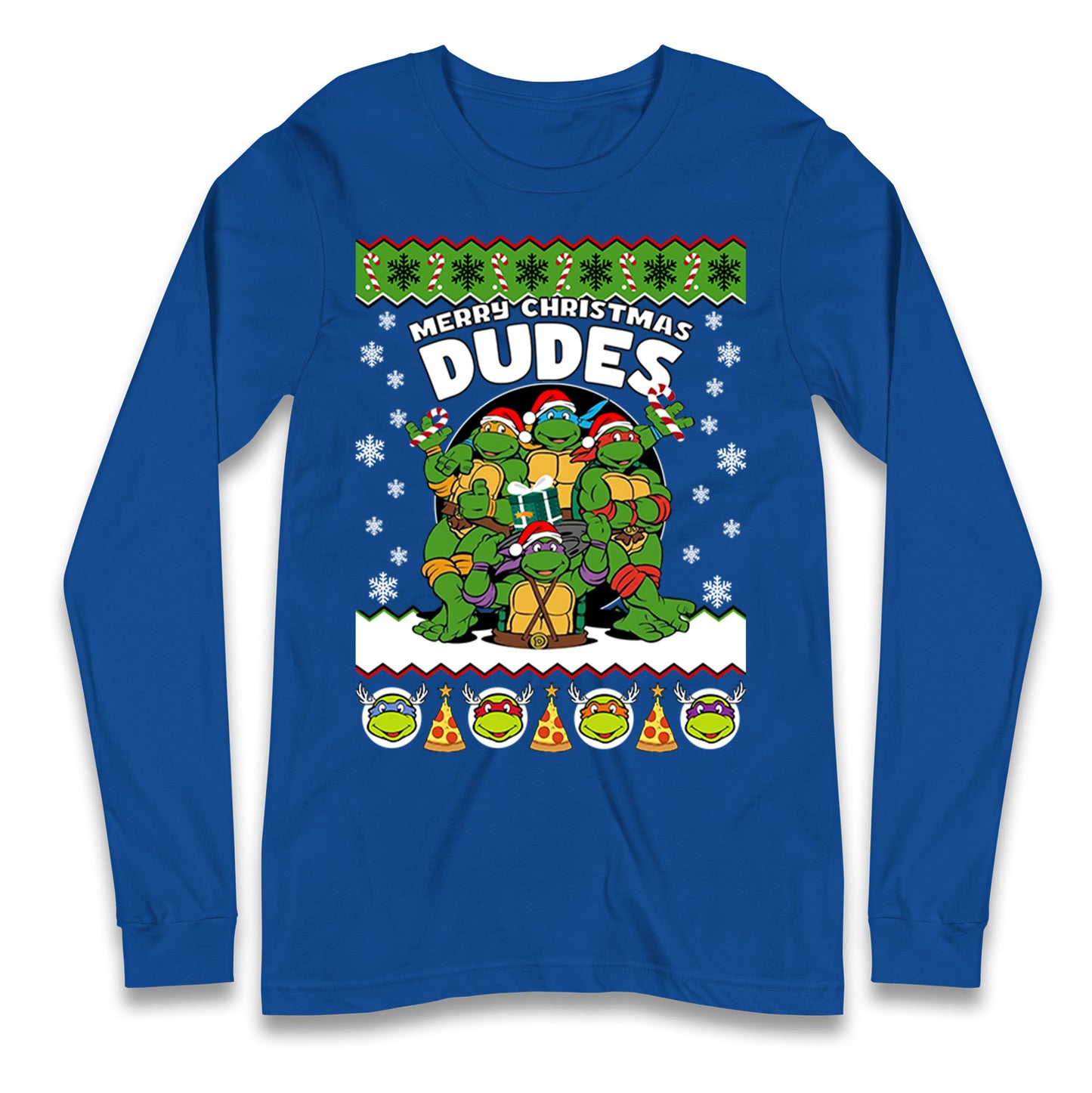 Ninja Turtles Christmas Longsleeve T Shirt