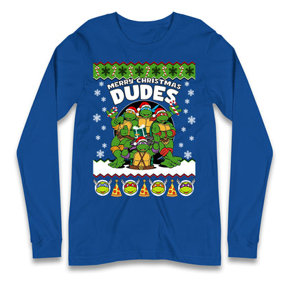 Ninja Turtles Christmas Longsleeve T Shirt