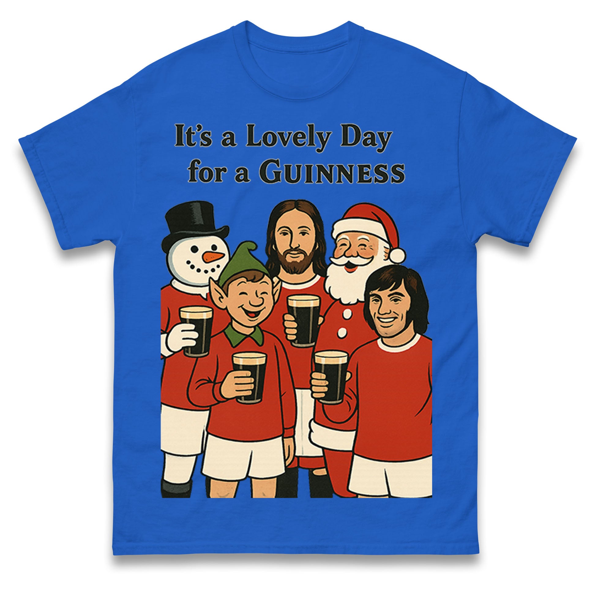 Man United Christmas T Shirt