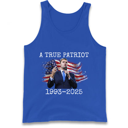 Charlie Kirk Tribute Tank Top