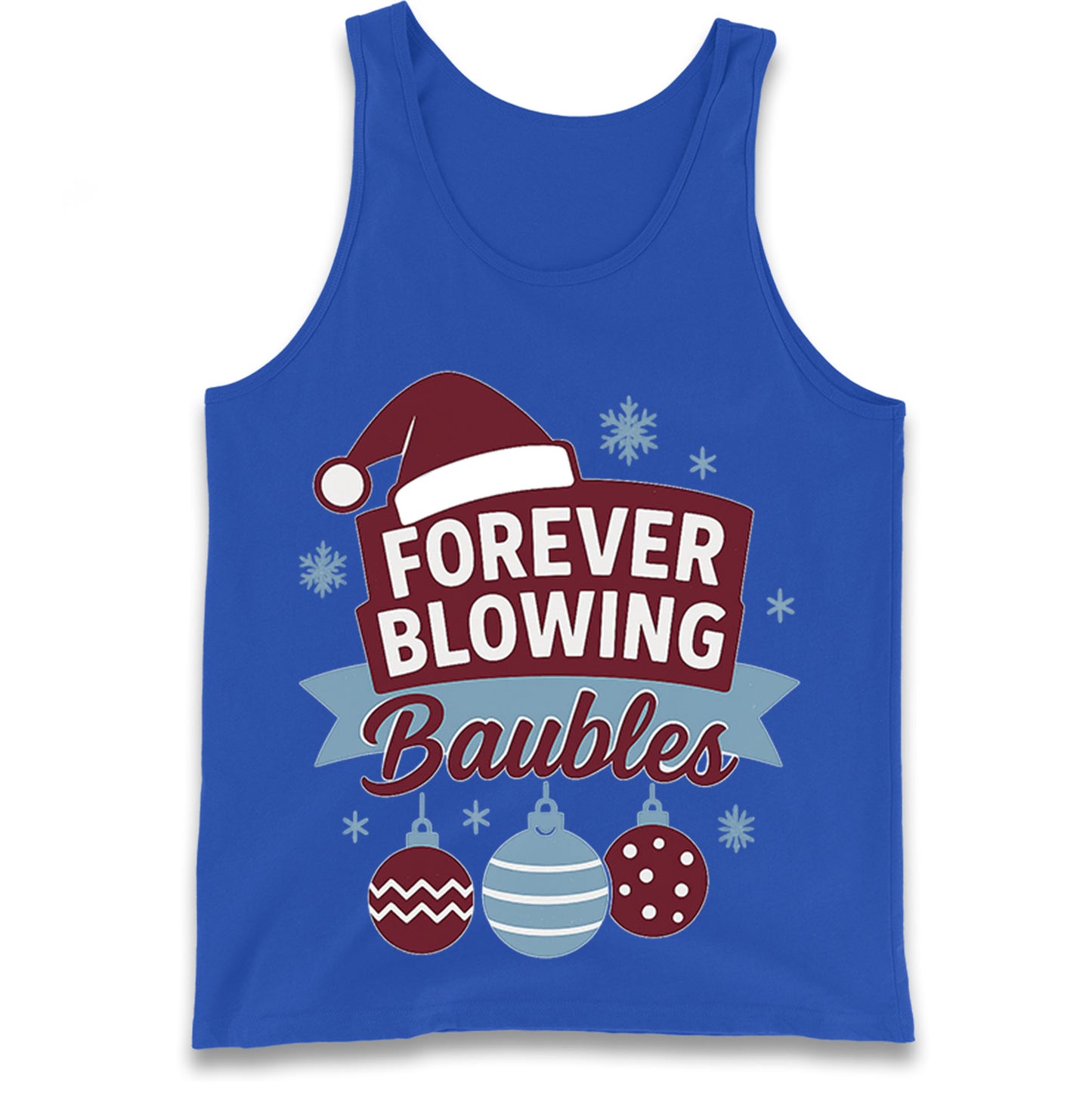 Forever Blowing Baubles West Ham Christmas Tank Top