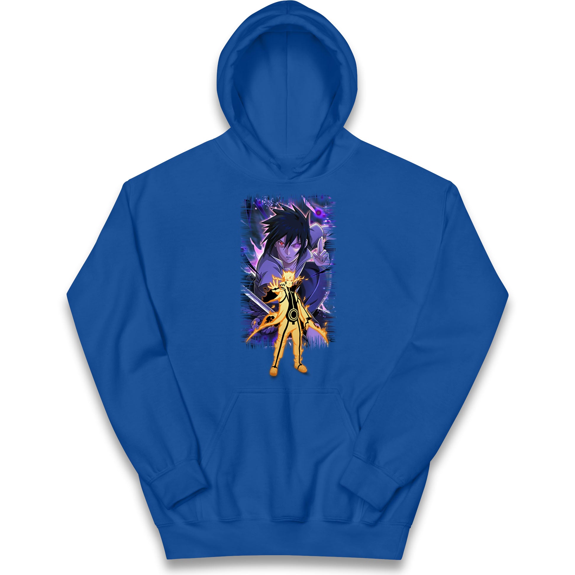 sasuke uchiha and naruto uzumaki hoodie