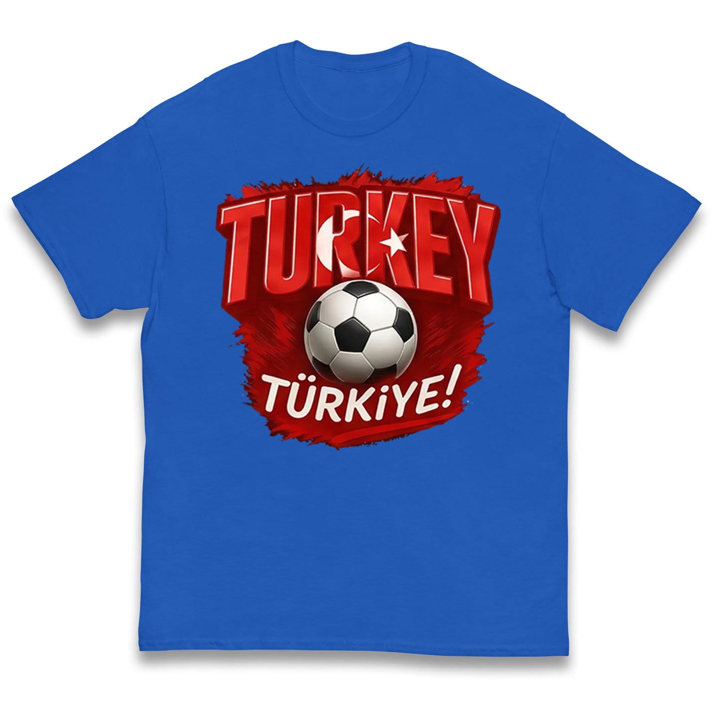 Turkey Retro World Cup Kids T Shirt