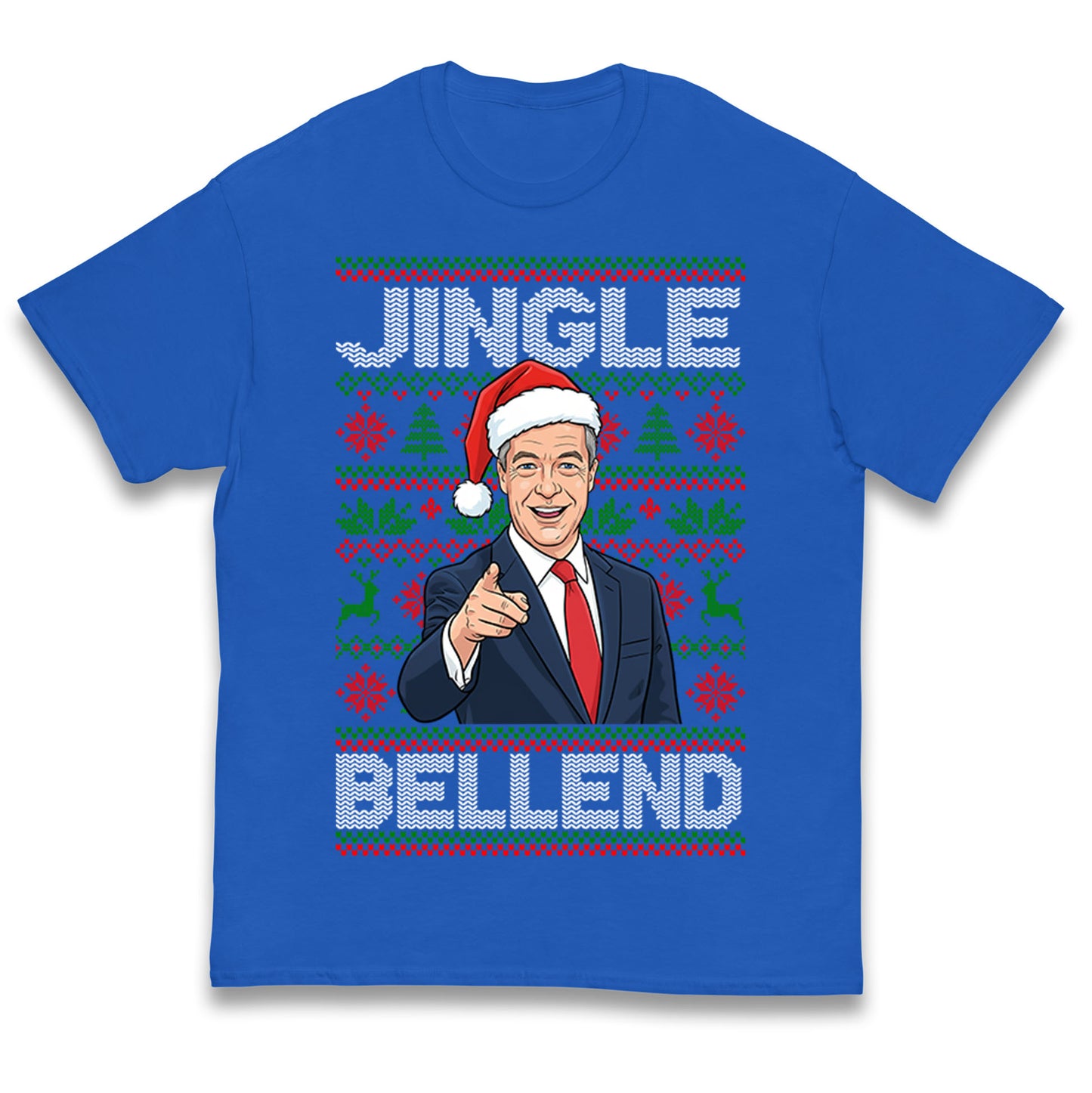 Nigel Farage Christmas Kids T Shirt