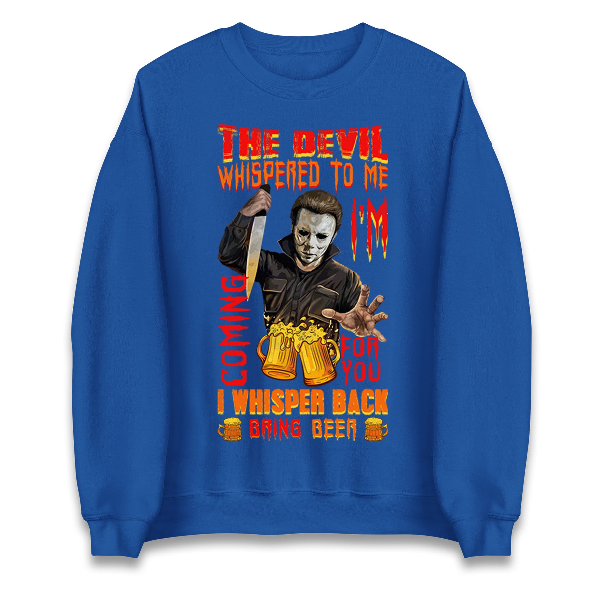 Michael Myers Haunted Halloween Sweatshirt
