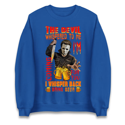 Michael Myers Haunted Halloween Sweatshirt

