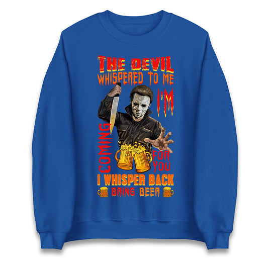 Michael Myers Haunted Halloween Sweatshirt
