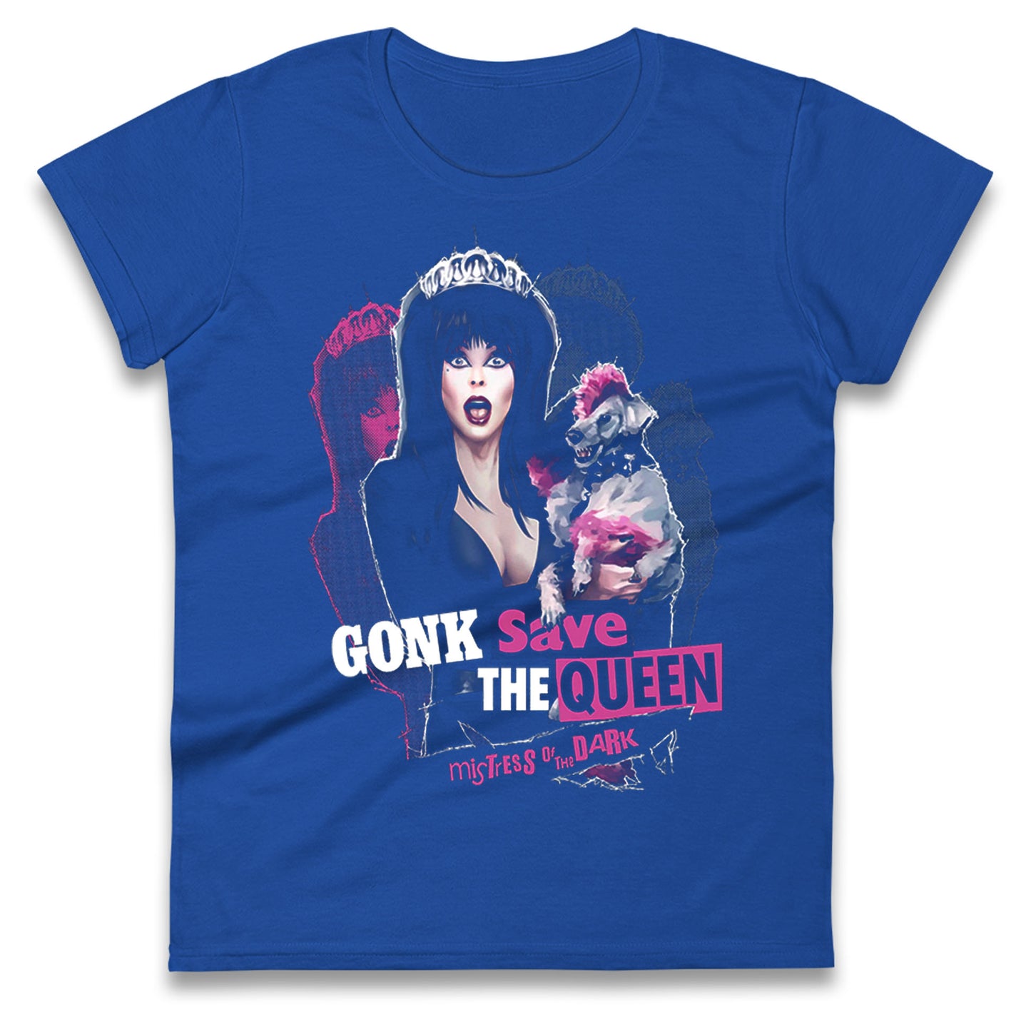 Gonk Save The Queen Ladies T Shirt