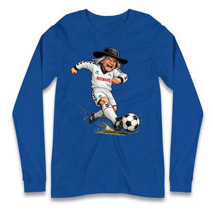 Classic Darlington Football Longsleeve T Shirt
