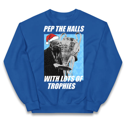 Pep Guardiola Christmas Kids Jumper