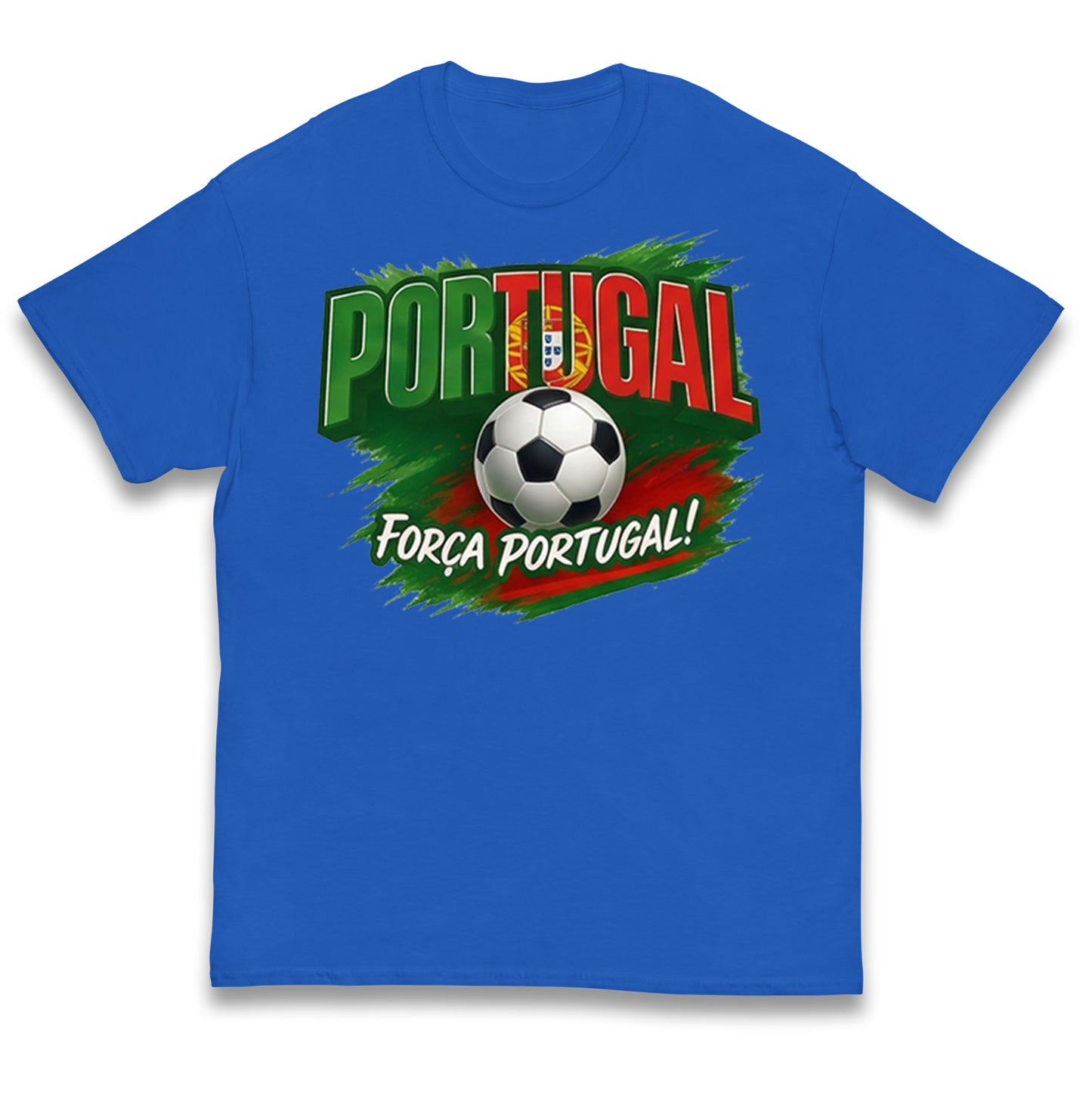 Portugal Retro World Cup Kids T Shirt