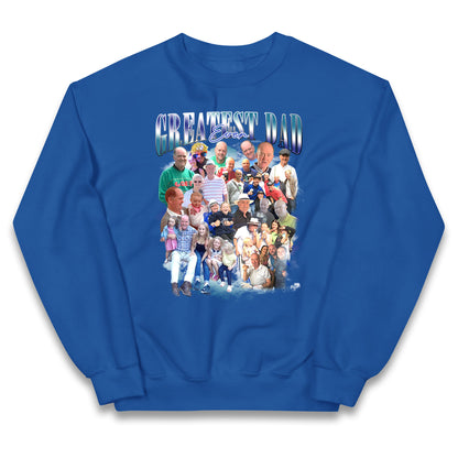 Fathers Day Personalised Kids Jumper