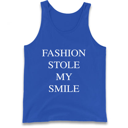 Fashion Stole My Smile Tank Top