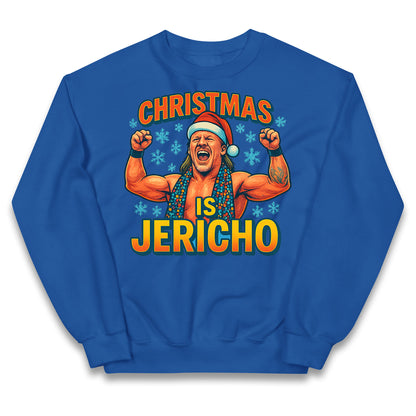 Chris Jericho Christmas Kids Jumper