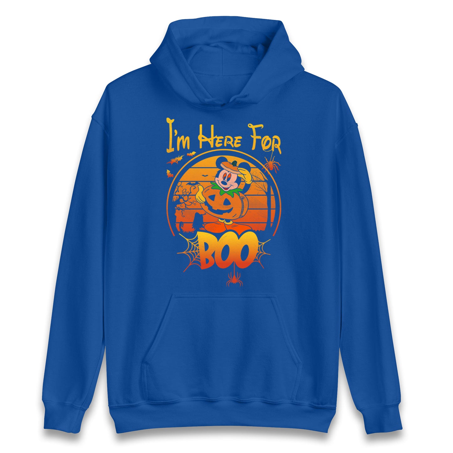 Mickey Mouse Im Here For Boo Halloween Hoodie

