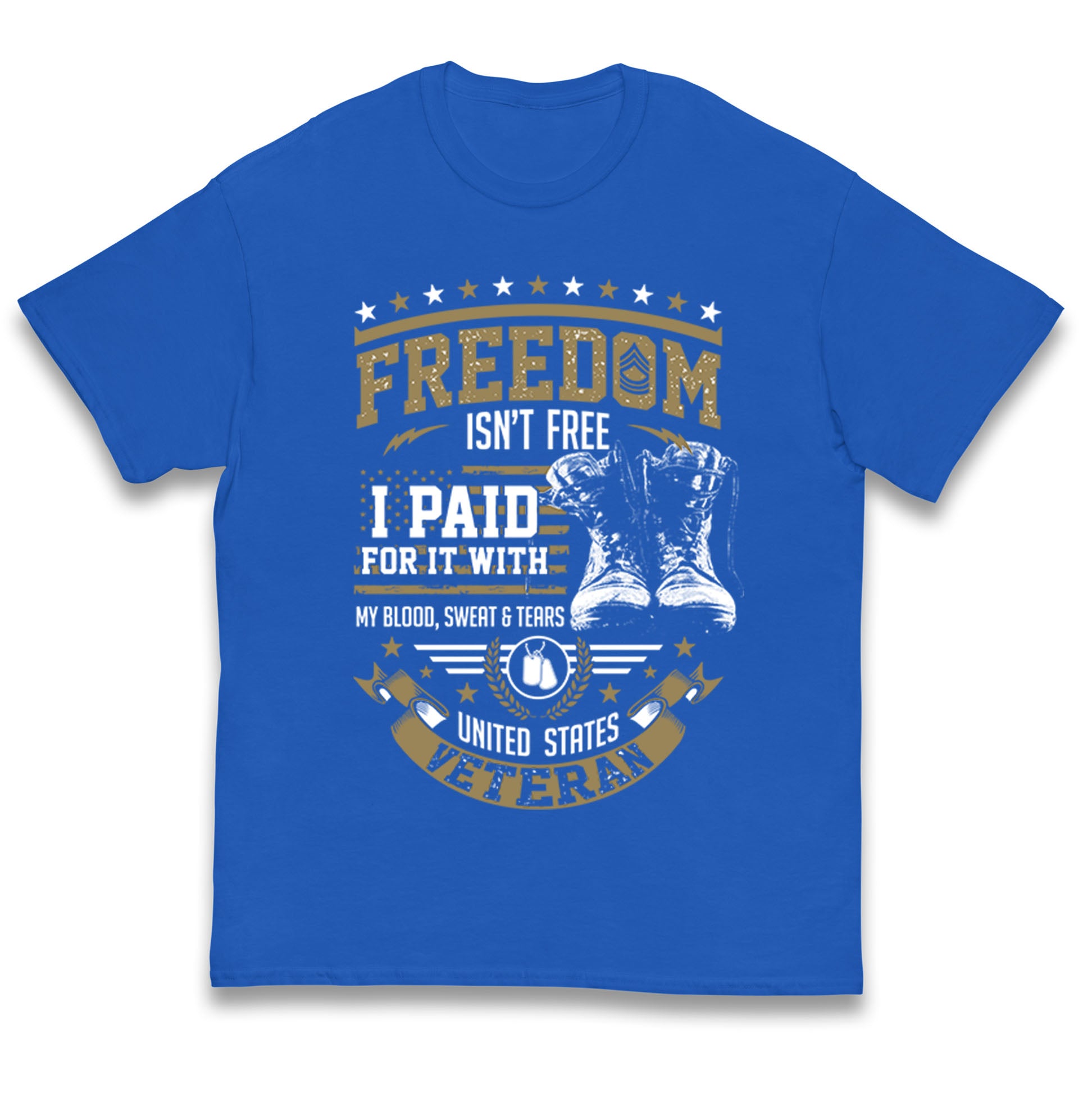 United States Veteran Kids T Shirt