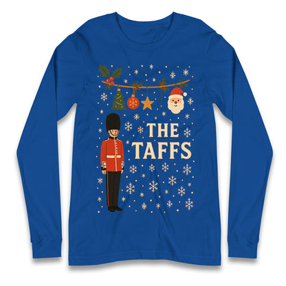 The Taffs Welsh Guards Christmas Long Sleeve Shirt