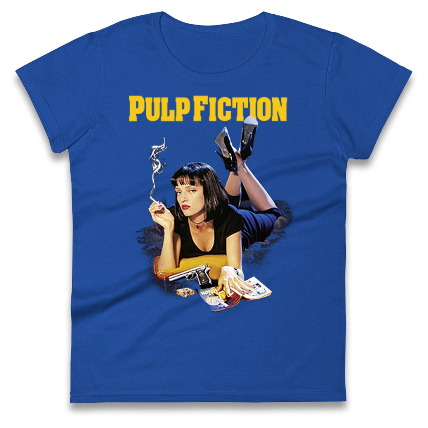 Uma Thurman Pulp Fiction Ladies T Shirt