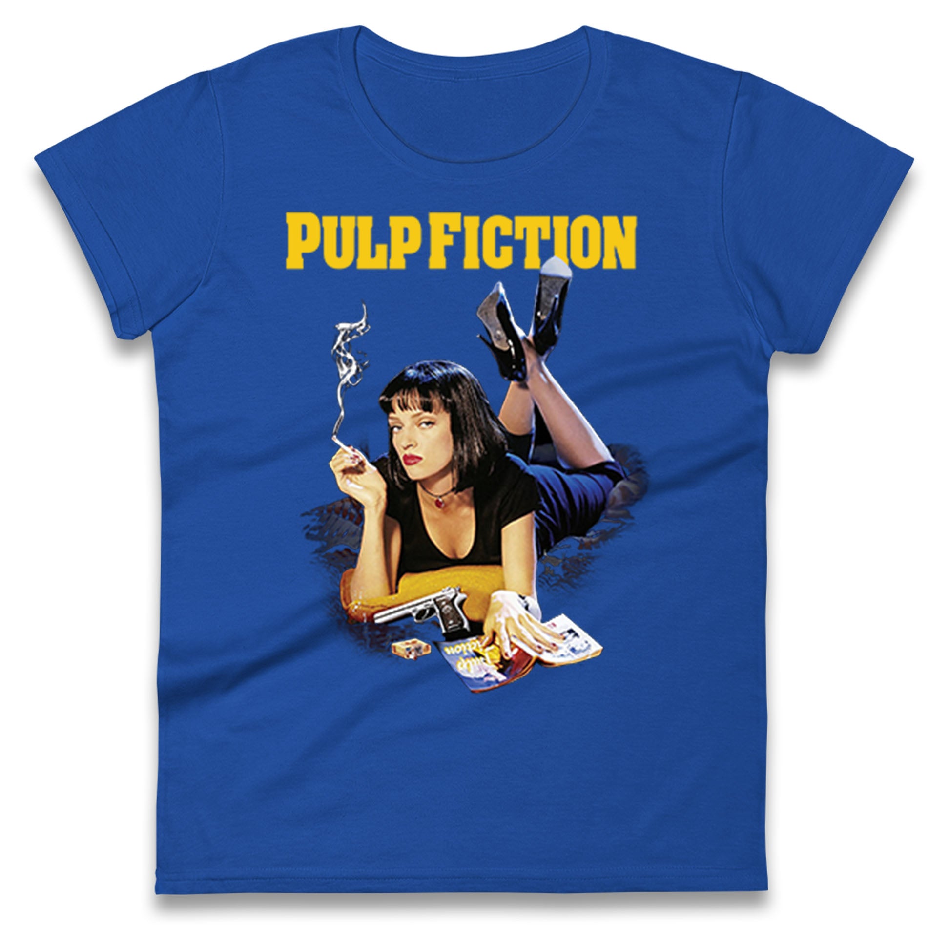 Uma Thurman Pulp Fiction Ladies T Shirt