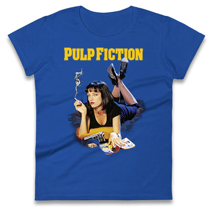 Uma Thurman Pulp Fiction Ladies T Shirt