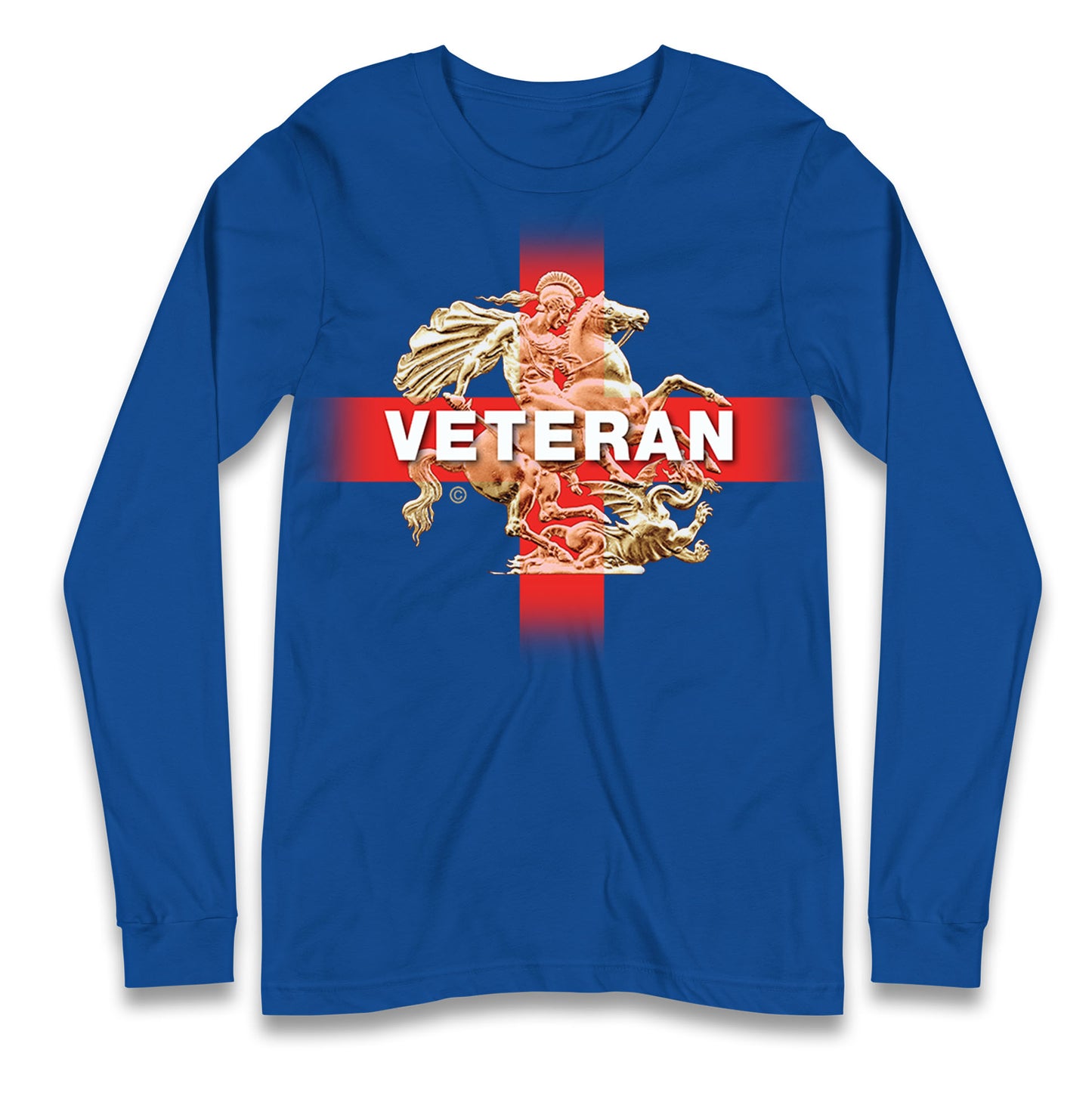 Veteran St George & The Dragon Long Sleeve T Shirt