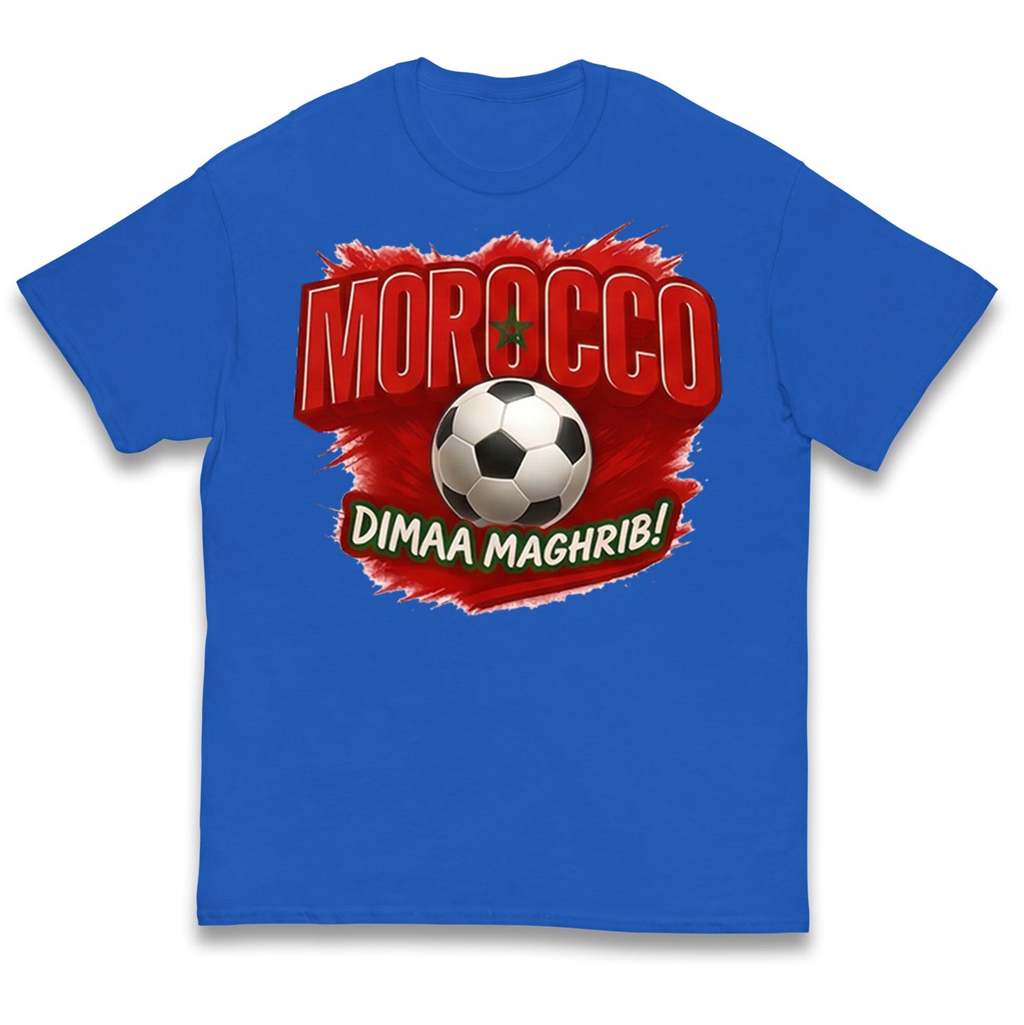 Morocco Retro World Cup Kids T Shirt 