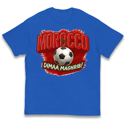 Morocco Retro World Cup Kids T Shirt 