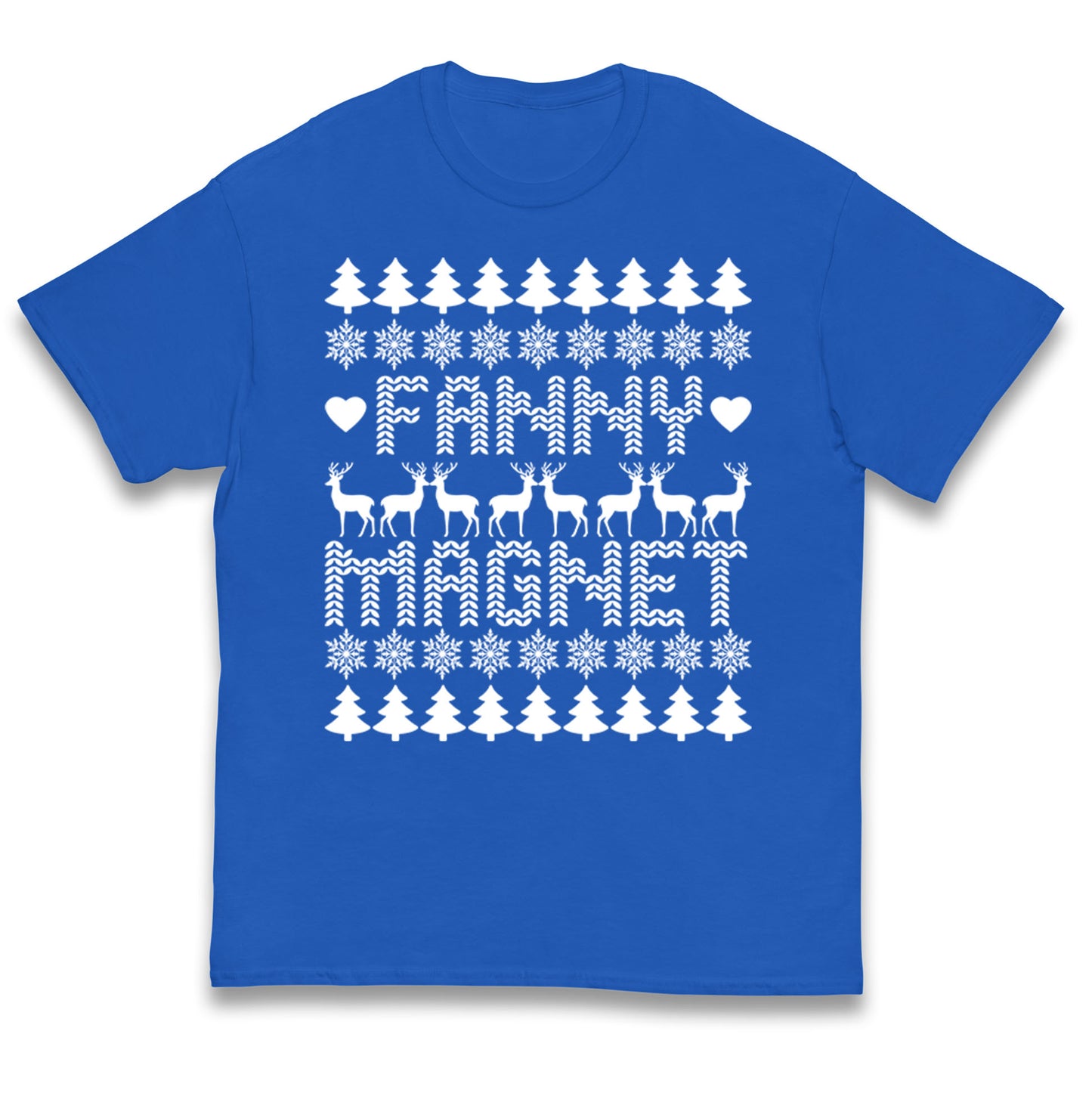 Fanny Magnet Christmas Kids T Shirt 