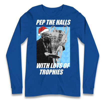 Pep Guardiola Christmas Longsleeve T Shirt