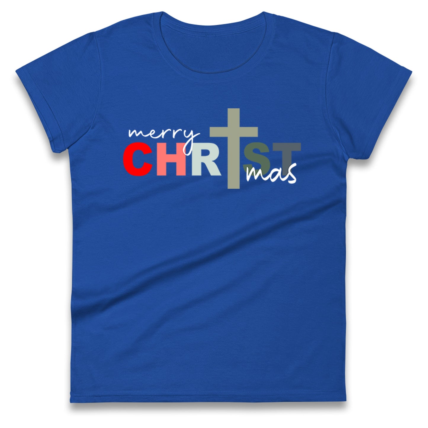 Christ Christmas Ladies T Shirt