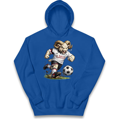 Old School Derby County Kids Hoodie 