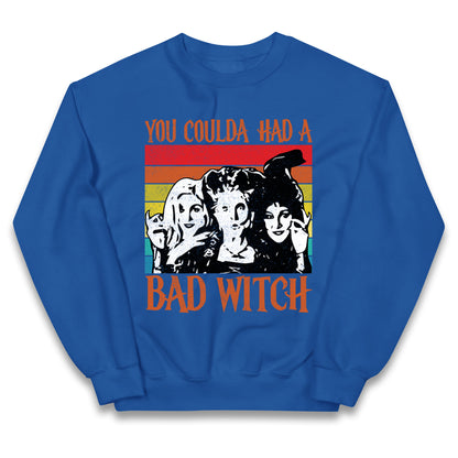 The Sanderson Sisters If You Could Had A Bad Witch Halloween Kids Jumper
