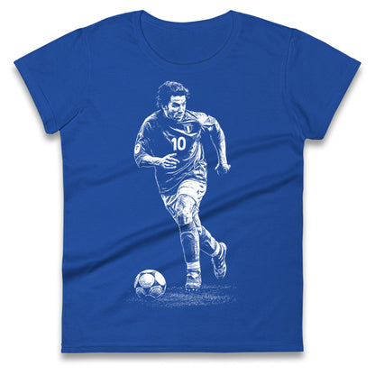Del Piero 10 Italy Ladies T Shirt