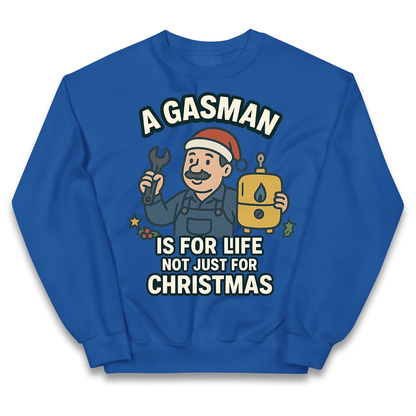 Gasman Christmas Kids Jumper